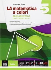 Cover of MATEMATICA A COLORI (LA) - EDIZIONE VERDE - VOLUME 5 + EBOOK