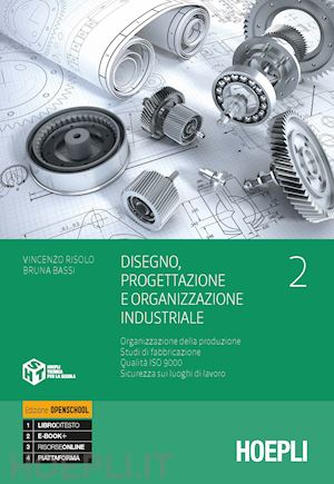 Cover of DISEGNO, PROGETTAZIONE E ORGANIZZAZIONE INDUSTRIALE
