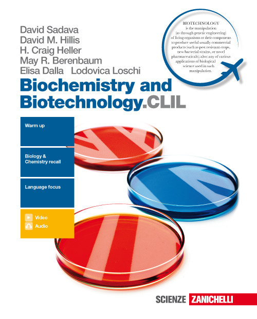 Cover of BIOCHEMISTRY AND BIOTECHNOLOGY.CLIL  - VOLUME UNICO (LDM)