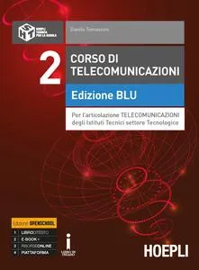 Cover of CORSO DI TELECOMUNICAZIONI EDIZIONE BLU